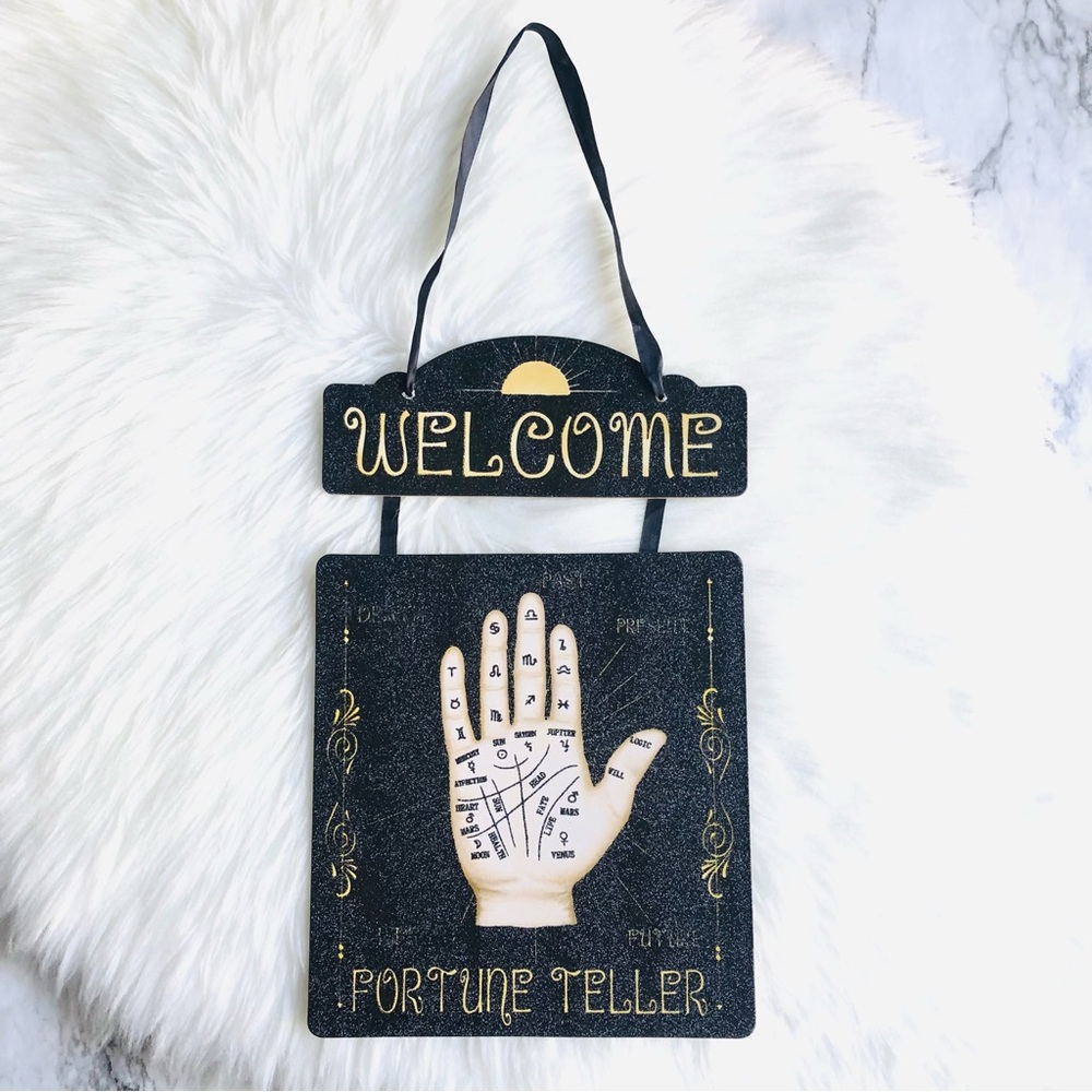 Welcome Fortune Teller Sign